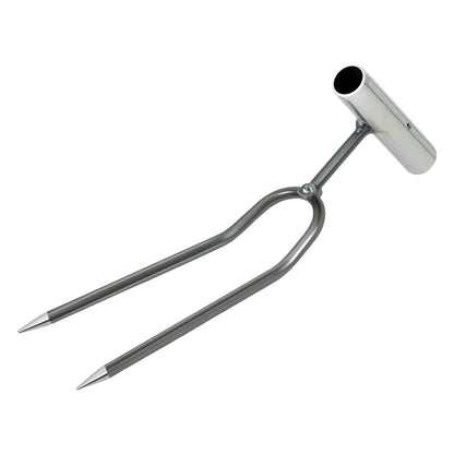 🌱 LIMITED‑TIME 50% OFF! ⚡ Compact 2‑Tooth Garden Weed Puller – Sharp Prongs, Sturdy Iron, Hand‑Held ✨