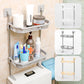 🪥 LIMITED‑TIME 50% OFF! ⚡Multifunctional Durable Punch‑Free Multi‑Layer Storage Shelf – Adjustable Layers, Wall‑Mounted ✨