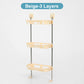 🪥 LIMITED‑TIME 50% OFF! ⚡Multifunctional Durable Punch‑Free Multi‑Layer Storage Shelf – Adjustable Layers, Wall‑Mounted ✨