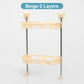 🪥 LIMITED‑TIME 50% OFF! ⚡Multifunctional Durable Punch‑Free Multi‑Layer Storage Shelf – Adjustable Layers, Wall‑Mounted ✨