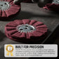 ✨ LIMITED‑TIME 50% OFF! ⚡8"/10" Non‑Woven Airway Buffing Wheel – Multi‑Material, Wet & Dry Polishing ✨