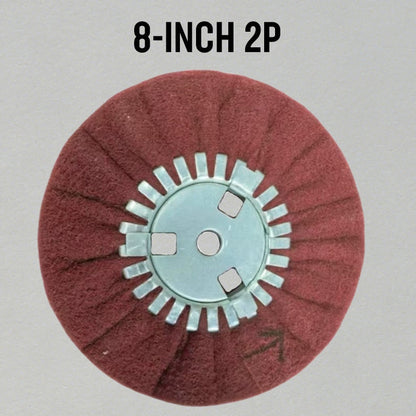 ✨ LIMITED‑TIME 50% OFF! ⚡8"/10" Non‑Woven Airway Buffing Wheel – Multi‑Material, Wet & Dry Polishing ✨
