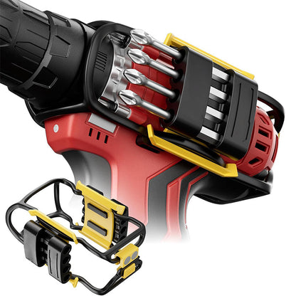 🔩 LIMITED‑TIME 50% OFF! ⚡Universal Bit Holder for Cordless Drills – Multi‑Pocket, Non‑Slip Secure Mount ✨
