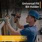 🔩 LIMITED‑TIME 50% OFF! ⚡Universal Bit Holder for Cordless Drills – Multi‑Pocket, Non‑Slip Secure Mount ✨