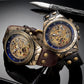 ⌚ LIMITED‑TIME 50% OFF! ⚡Retro Men's Mechanical Watch – Automatic Movement, Dual‑Choice Strap ✨