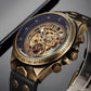 ⌚ LIMITED‑TIME 50% OFF! ⚡Retro Men's Mechanical Watch – Automatic Movement, Dual‑Choice Strap ✨