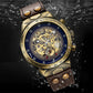 ⌚ LIMITED‑TIME 50% OFF! ⚡Retro Men's Mechanical Watch – Automatic Movement, Dual‑Choice Strap ✨