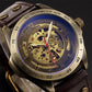 ⌚ LIMITED‑TIME 50% OFF! ⚡Retro Men's Mechanical Watch – Automatic Movement, Dual‑Choice Strap ✨