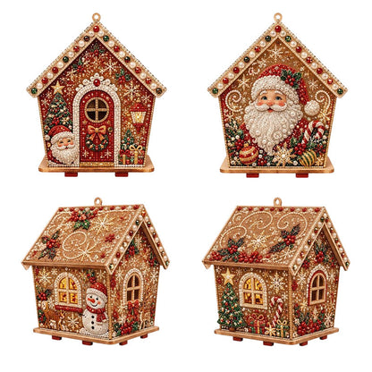 🎄 LIMITED‑TIME 50% OFF! ✨ DIY 3D Pearl Christmas Art Kit – 6 Holiday Styles, Relaxing Handmade Festive Ornament ✨