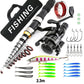🎣 LIMITED‑TIME 50% OFF! ⚡Complete Travel Fishing Gear Set & Carrying Bag – Telescopic Fiberglass Rod, Full Accessories ✨