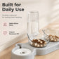 🐾 LIMITED‑TIME 50% OFF! 💣 2‑in‑1 Ergonomic Elevated Tilted Pet Bowl – Auto Water Refill, Non‑Slip ✨