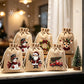 🎅 LIMITED‑TIME 50% OFF! ✨ Christmas Drawstring Gift Bags – Santa & Reindeer Design, Reusable Fabric Gift Wrapping Bags ✨