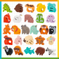 🧸 LIMITED-TIME 50% OFF! 🔤 26-Piece Wooden Letter & Animal Matching Toy – Hands-On Alphabet Mastery, Vibrant Animal Illustrations & Child-Safe Design – Learning Made Fun ✨