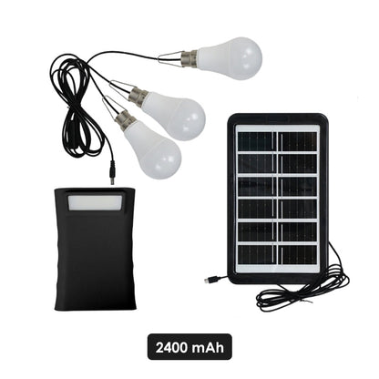 ☀️ LIMITED‑TIME 50% OFF! 💡 Solar Powered LED Lighting System with 3 Bulbs – Eco‑Friendly, Multi‑Scene, Emergency‑Ready ✨