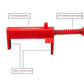 🧱 LIMITED‑TIME 50% OFF! ✨ Adjustable PA6 Brick Line Clips & Extended Runners – Tool‑Free, Stable, Masonry‑Ready ✨