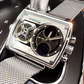 ⌚ LIMITED‑TIME 50% OFF! ✨ Men's Square Luminous Watch with Dual Chronograph – Quartz Precision, 30M Water Resistant ✨