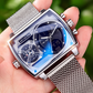 ⌚ LIMITED‑TIME 50% OFF! ✨ Men's Square Luminous Watch with Dual Chronograph – Quartz Precision, 30M Water Resistant ✨