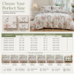 🛏️ LIMITED‑TIME 50% OFF! 💐 All Season Brushed Floral Bedding Set – Soft, Reversible, Decorative ✨