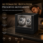 ⌚ LIMITED‑TIME 50% OFF! ✨ Automatic Watch Winder Box for Mechanical Watches – Silent Motor, Anti‑Magnetic Shield, Premium Leather Surface ✨