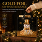 🎄 LIMITED‑TIME 50% OFF! ✨ Black Christmas Non Woven Gift Tote Bag – Gold Foil, Reusable, Sturdy Handles 🎁