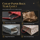 🎄 LIMITED‑TIME 50% OFF! ✨ Black Christmas Non Woven Gift Tote Bag – Gold Foil, Reusable, Sturdy Handles 🎁