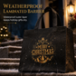 🎄 LIMITED‑TIME 50% OFF! ✨ Black Christmas Non Woven Gift Tote Bag – Gold Foil, Reusable, Sturdy Handles 🎁