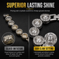 🔥 LIMITED‑TIME 50% OFF! ✨ Men’s Hip Hop Round Rhinestone Necklace – Sparkly, Comfortable, Street‑Ready ✨