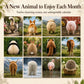 🐾 LIMITED‑TIME 50% OFF! ✨ 2027 Funny Animal Butt Wall Calendar – Humorous Decor, Lovely Gift Idea 📅