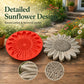 🌻 LIMITED‑TIME 50% OFF! ✨ Garden Art Sunflower Stepping Stone Mold – Reusable DIY Concrete Craft Mould 🪨