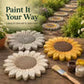 🌻 LIMITED‑TIME 50% OFF! ✨ Garden Art Sunflower Stepping Stone Mold – Reusable DIY Concrete Craft Mould 🪨
