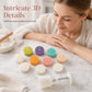 🥮 LIMITED-TIME 50% OFF! ✨ Hand Press Mooncake Mold Set – Interchangeable Stamps, Non-Stick, DIY Baking 🍪