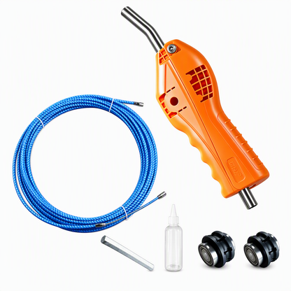 ⚡ LIMITED-TIME 50% OFF! 🛠️ Electrician Wire Threader Kit – Drill-Powered, Tension Control, Heavy Duty 🔩