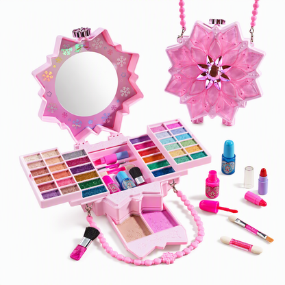 💄 LIMITED‑TIME 50% OFF! ✨ Washable Princess Makeup Set – Kid‑Safe Non‑Toxic Pretend Beauty Toy Gift 👸