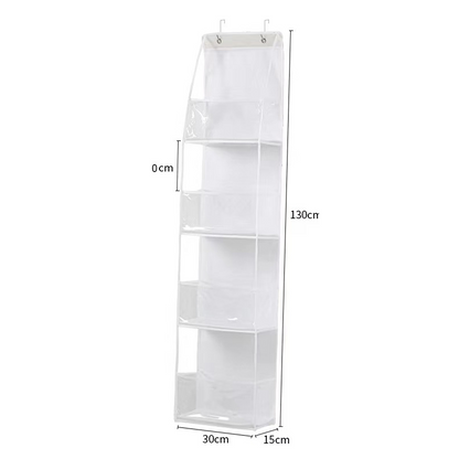 🚪 LIMITED‑TIME 50% OFF! ✨ Space‑Saving Over‑Door Organizer – No‑Drill, Clear View, Stable 💡