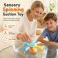 Silicone Suction Cup Fidget Spinner Stress Relief Toy for Kids and Adults