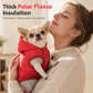 🐾 LIMITED-TIME 50% OFF! ✨ Hooded Dog Coat – Fleece-lined, Windproof 🧥