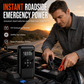 ⚡ LIMITED-TIME 50% OFF! ✨ Jump Starter & Tire Inflator – 600A Peak Current, LED Light, Portable Car Emergency Tool 🚗