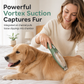 🐾 LIMITED-TIME 50% OFF! ✨ Low Noise Pet Grooming Kit with Vacuum Clippers – Hair Suction, Safe Round Blade, Full Tools 🐶