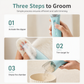 🐾 LIMITED-TIME 50% OFF! ✨ Low Noise Pet Grooming Kit with Vacuum Clippers – Hair Suction, Safe Round Blade, Full Tools 🐶