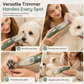 🐾 LIMITED-TIME 50% OFF! ✨ Low Noise Pet Grooming Kit with Vacuum Clippers – Hair Suction, Safe Round Blade, Full Tools 🐶