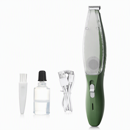 🐾 LIMITED-TIME 50% OFF! ✨ Low Noise Pet Grooming Kit with Vacuum Clippers – Hair Suction, Safe Round Blade, Full Tools 🐶