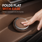 🚗 LIMITED-TIME 50% OFF! ✨ Multifunctional Foldable Car Door Cup Holder – Large Diameter, Clip-On Mount, Faux Leather 🥤