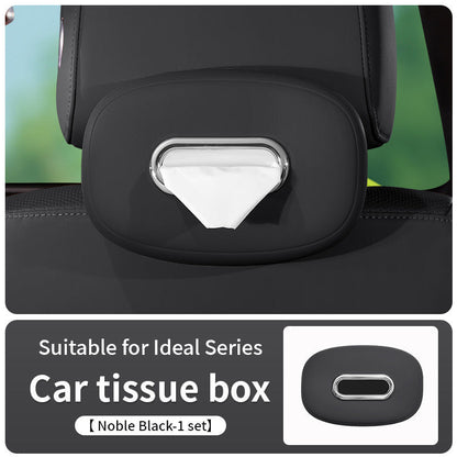 🚗 LIMITED-TIME 50% OFF! ✨ Quick-Access Car Tissue Holder – Sun Visor Hanging, Liquid Silicone, One Hand Tissue Pull 🧻