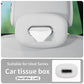 🚗 LIMITED-TIME 50% OFF! ✨ Quick-Access Car Tissue Holder – Sun Visor Hanging, Liquid Silicone, One Hand Tissue Pull 🧻