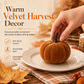 🎃 LIMITED-TIME 50% OFF! ✨ Velvet Pumpkins for Halloween & Thanksgiving – Handcrafted, Soft Texture, Fall Decor 🍂