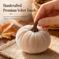 🎃 LIMITED-TIME 50% OFF! ✨ Velvet Pumpkins for Halloween & Thanksgiving – Handcrafted, Soft Texture, Fall Decor 🍂