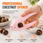 🌰 Buy 1 Get 1 Free! ✨ 304 Stainless Steel Chestnut Opener – Sharp Blade, Auto Rebound, Safe Shell Cracker 🍳