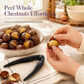 🌰 Buy 1 Get 1 Free! ✨ 304 Stainless Steel Chestnut Opener – Sharp Blade, Auto Rebound, Safe Shell Cracker 🍳