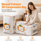 🧺 LIMITED-TIME 50% OFF! ✨ Space-Saving Vacuum Storage Bags – Pump-Free, Durable 🧳