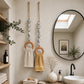 🏠 LIMITED-TIME 50% OFF! 🪵 Decorative Beaded Towel Hanger with Wooden Ring – Boho, Handcrafted, Multi-scene ✨